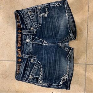 Rock Revival Scarlet Shorts